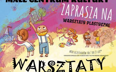 Małe Centrum Kultury organizuje w dniu 11 grudnia warsztaty plastyczne dla dzieci pt.: „Idą święta”. Zapraszamy od godz. 10:00 do 12:30. Zapisy na poprzez formularz na tej stronie.