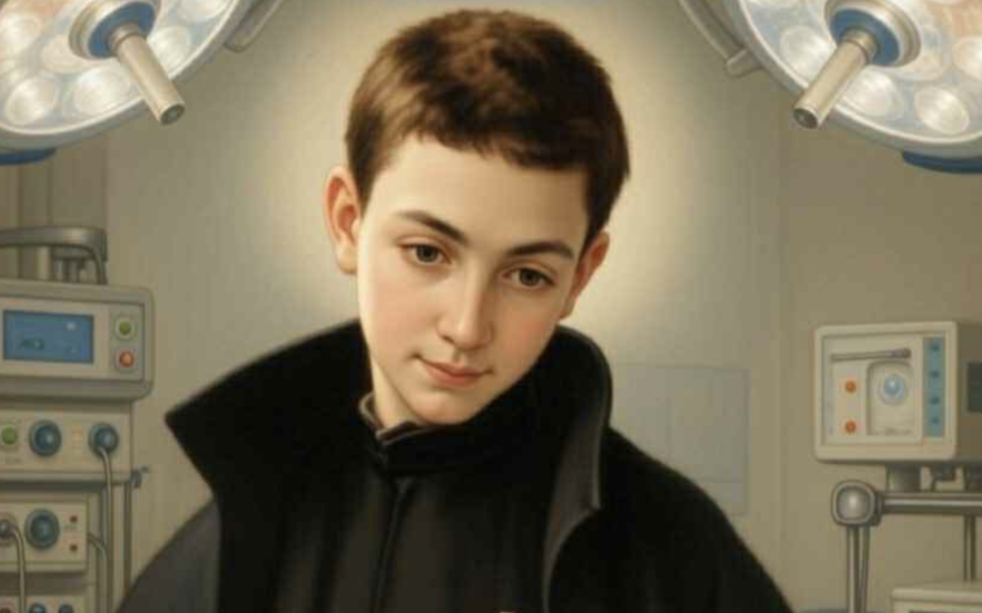 Święty Gabriel czuwał podczas operacji serca małego Hugo