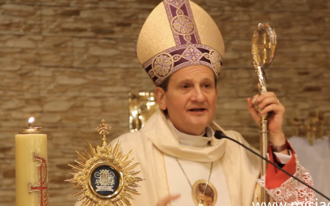 Homilia Biskupa Rafała Markowskiego i modlitwa do Św Gabriela do MBB